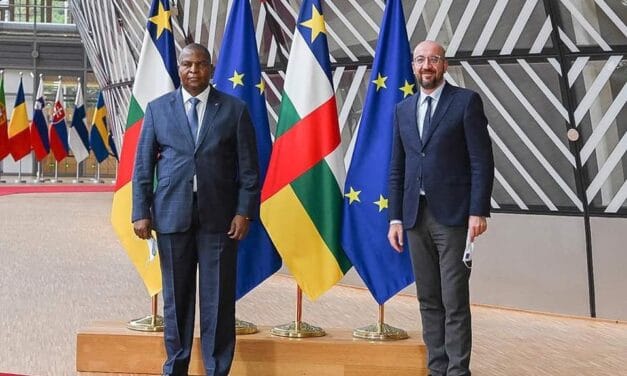 UE-RCA: Le Président Touadera rencontre à Bruxelles le Président du Conseil européen, Charles Michel