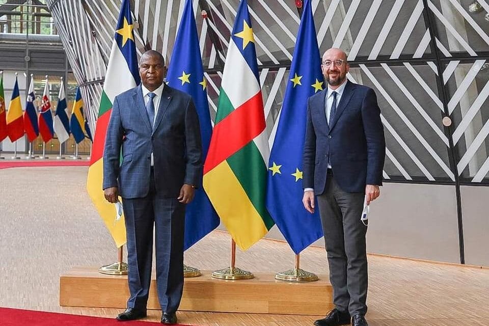 UE-RCA: Le Président Touadera rencontre à Bruxelles le Président du Conseil européen, Charles Michel