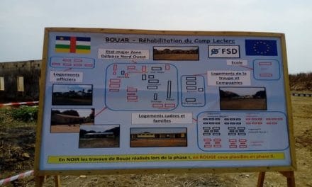 Centrafrique : Plusieurs infrastructures militaires en réhabilitation à Bouar