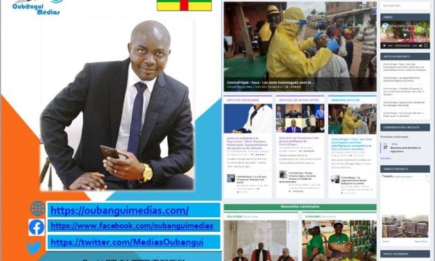 Lancement de l’entreprise Oubangui Médias