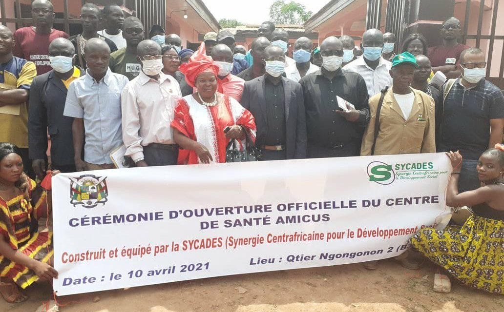 Un nouveau centre de santé est créé dans le 8e arrondissement de Bangui