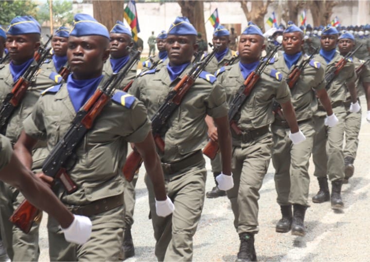 Centrafrique : Fin de formation de 651 élèves gendarmes à Bangui