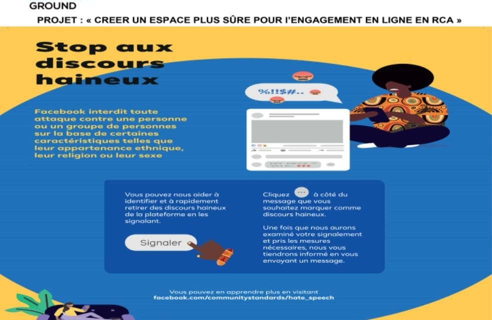Centrafrique : Projet « Créer un espace plus sûre pour l’engagement en ligne en RCA »