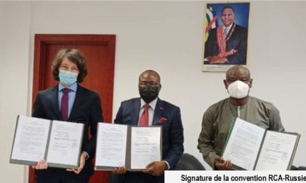Centrafrique : La RCA et la Russie signent un Mémorandum d’accord dans le domaine de r cherche scientifique et de l’éducation