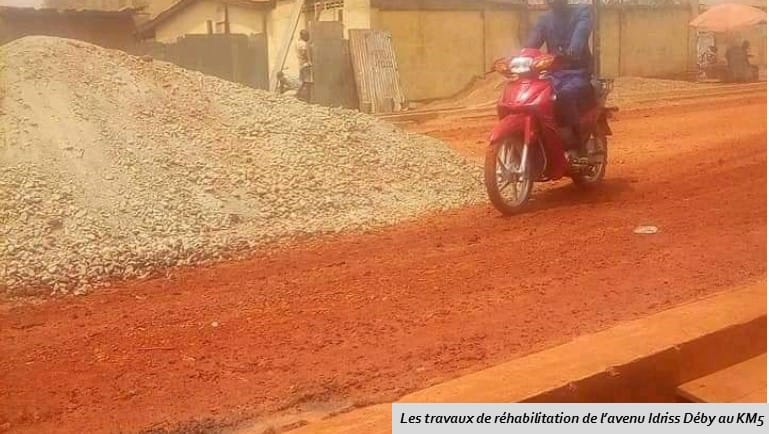 Centrafrique : Des habitants du Km 5 critiquent la lenteur des travaux de l’avenue Idriss Deby