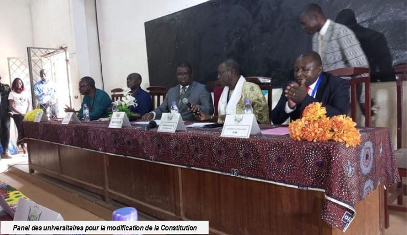 Centrafrique : Les enseignants d’Université de Bangui débattent avec des étudiants sur la problématique de la modification de la constitution
