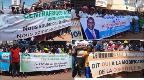 Réformes constitutionnelles: Les partisans du référendum persistent et signent  