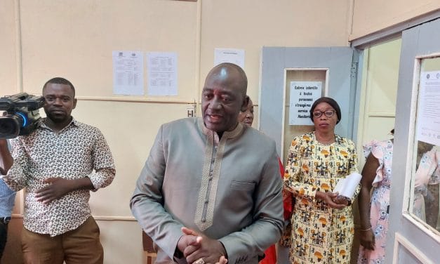 <strong>Centrafrique : Visite de l’ambassadeur de l’Union Européenne Darius Douglas Carpenter au HCC</strong>