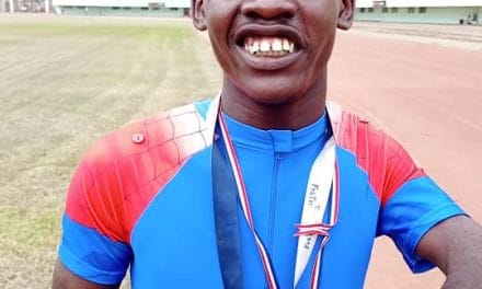 <strong>Jordy Ondoma: « Je cours pour porter le flambeau de la Centrafrique aux  prochains jeux paralympiques »</strong>