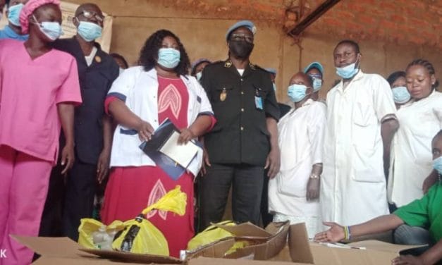 <strong>L’UNPOL fait don des médicaments au district sanitaire de Bégoua</strong>
