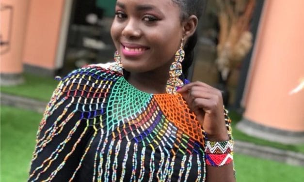 <strong>Centrafrique : Guylaine Grace Doba, créatrice des articles africains en perles</strong>