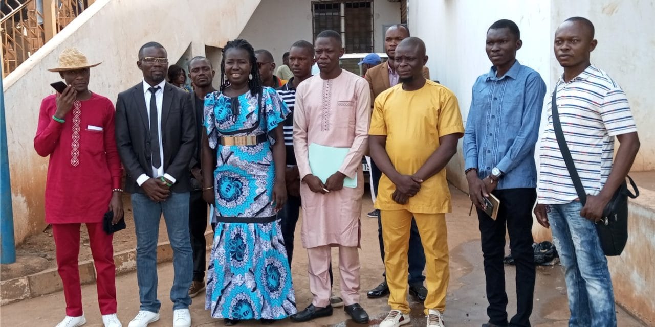 Centrafrique :Pamela Audrey Derom, ex-présidente restitue le matériel du CNJCA