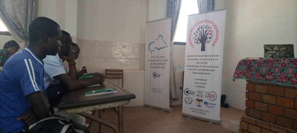 <strong>Centrafrique : Regards croisés autour de la production intellectuelle au centre d’une conférence débat à Bangui</strong>