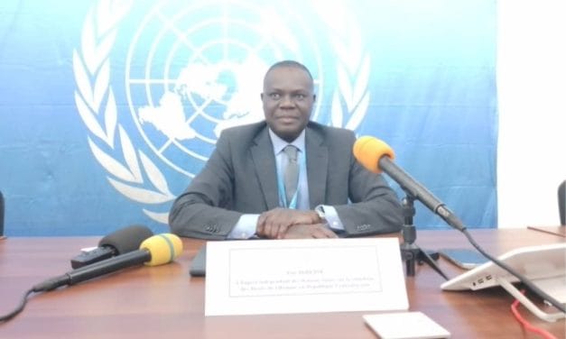 <strong>Centrafrique : Yao Agbetse, expert indépendant fait un aperçu sur les Droits de l&rsquo;Homme</strong>