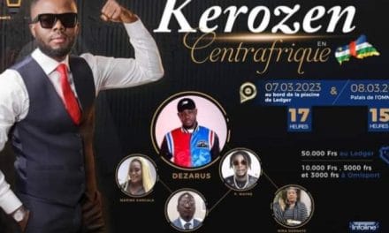 Centrafrique :Bientôt le premier concert de l’artiste ivoirien Yobo Constant Joël alias Kerozen à Bangui