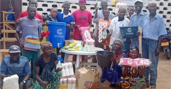 <strong>Centrafrique : G Fitness au chevet des dispensaires de Bangui</strong>
