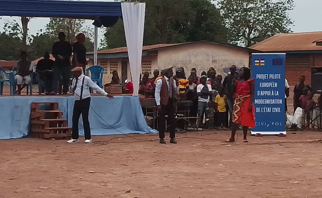 <strong>Centrafrique : La campagne de sensibilisation d’identification des enfants scolarisés sans acte de naissance s’intensifie dans les Préfectures de Bangui et Ombela M’poko.</strong>