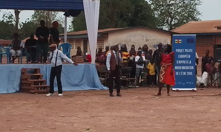 <strong>Centrafrique : La campagne de sensibilisation d&rsquo;identification  des enfants scolarisés  sans acte de naissance s’intensifie dans les Préfectures de Bangui et Ombela M’poko.</strong>