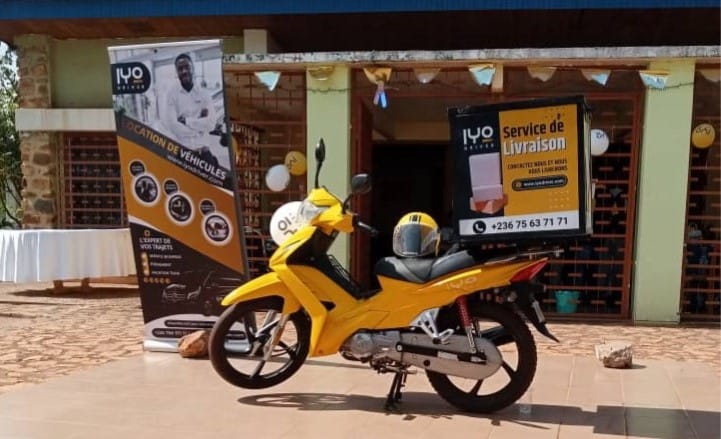 La société IYO Driver lance le service courtier et la livraison des marchandises à Bangui