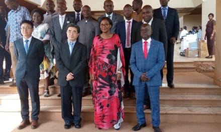 Centrafrique: Dons de l&rsquo;ambassade de Chine au ministère des Affaires Étrangères à Bangui