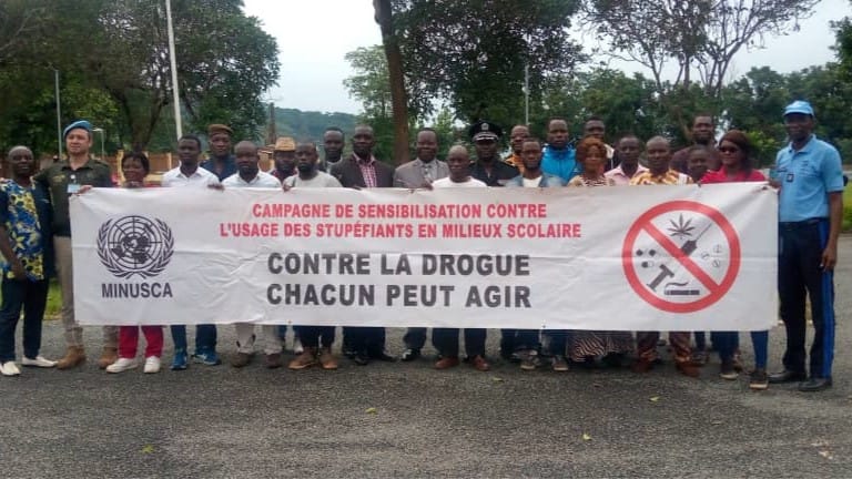 Centrafrique: Des journalistes impliqués dans la lutte contre la consommation des drogues en milieu scolaire