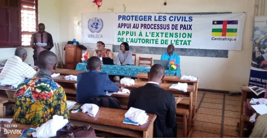 Centrafrique : la Minusca poursuit la vulgarisation de son mandat dans la résolution 2659 de 2022