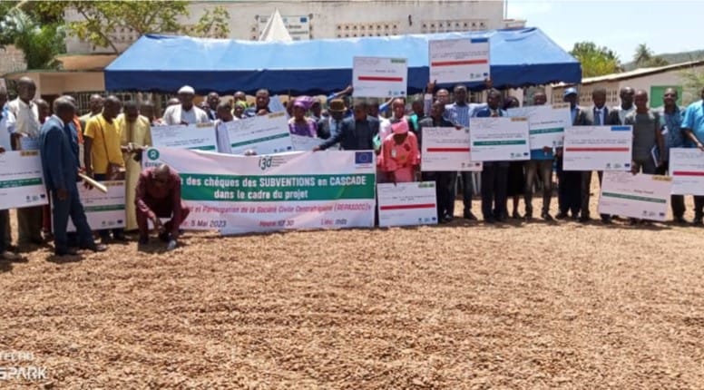 Centrafrique : 28 organisations de la société civile bénéficient des financements de l’OXFAM et I3D