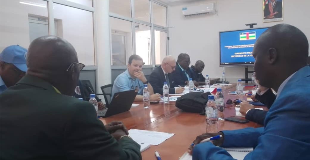 Centrafrique : Lancement du diagnostic du plan sectoriel de ministère de l’Intérieur, chargé de la sécurité publique
