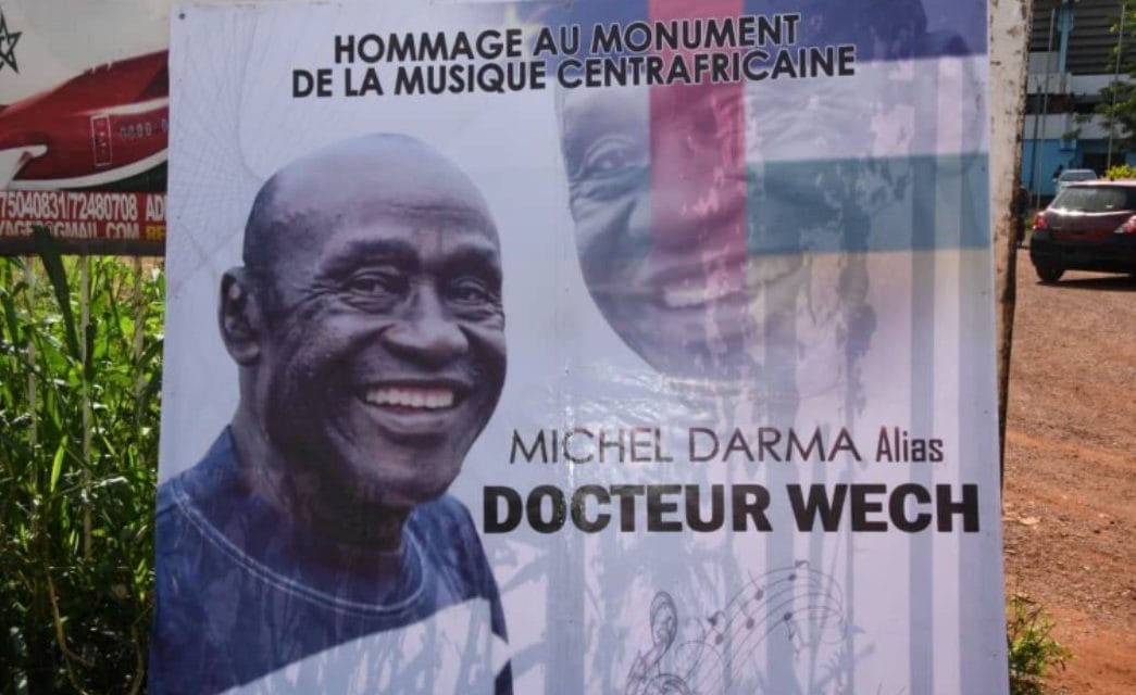 Centrafrique : La Nation rend un dernier hommage à l’artiste musicien Michel Darma alias docteur Wech