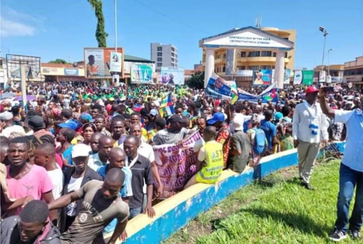 Centrafrique : Manifestation de soutien au référendum constitutionnel contesté par l’opposition