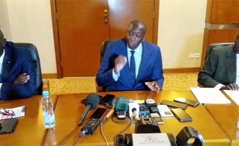CentrafriqueSerge Ghislain Djorie sensibilise les hommes de médias sur le décret érigeant les barrières légales en Centrafrique
