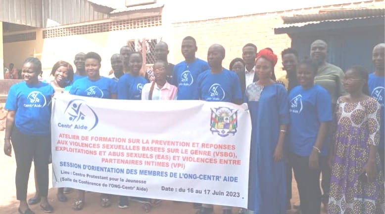Centrafrique: L’ONG Centr’Aide forme ses membres sur la lutte contre la VBG