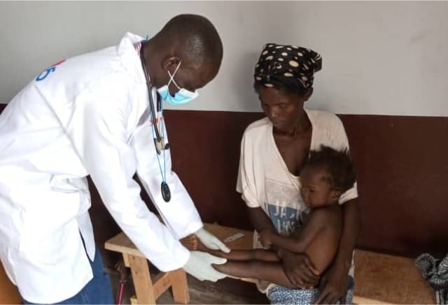Centrafrique : Plusieurs centaines d’enfants consultés gratuitement contre le paludisme à Damara