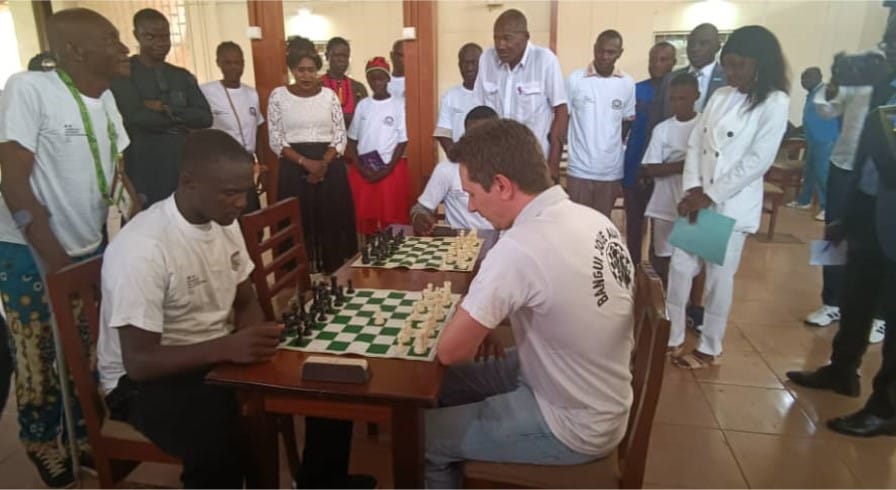 Centrafrique : La rentrée sportive de la Fédération Centrafricaine d’Echecs à l’occasion de la journée mondiale de jeux d’Echecs