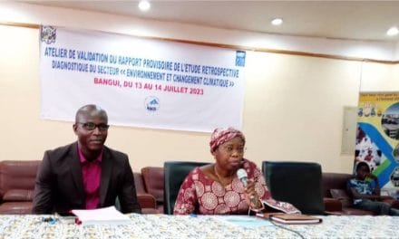 Centrafrique Validation d’une étude sur « Environnement et changements climatiques » en lien avec les études prospectives RCA -2050