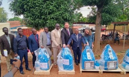 Centrafrique : Remise des équipements de chaîne de froid au ministère de la santé