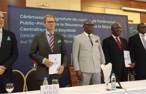 Centrafrique : MTN GC désormais responsable de la gestion et de la commercialisation de la fibre optique