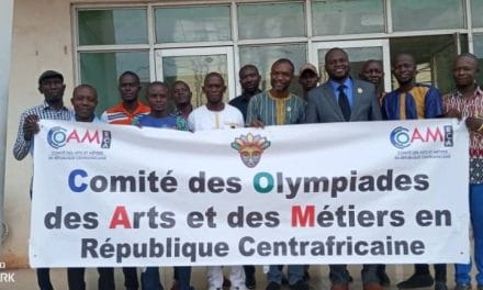 Centrafrique : Trois jeunes centrafricains retenus pour la compétition des Olympiades Africain des arts et métiers en RDC