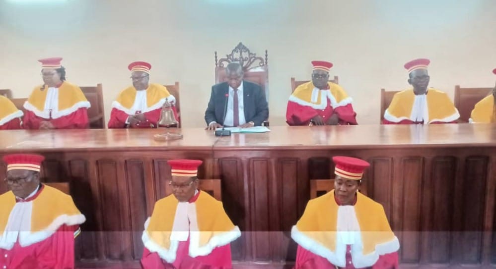 RCA : Prestation de serment des juges de la cour constitutionnelle, de la cour des comptes et de la haute cour de justice