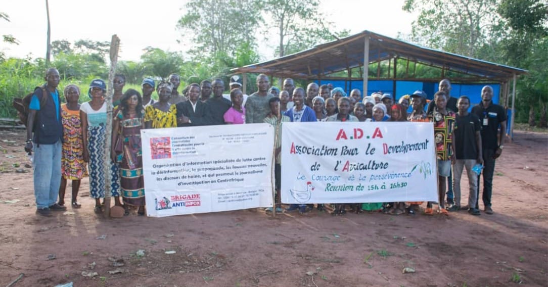 Centrafrique: Les leaders communautaires de Gbomboutou (Nzila), sensibilisés sur l’impact de la désinformation