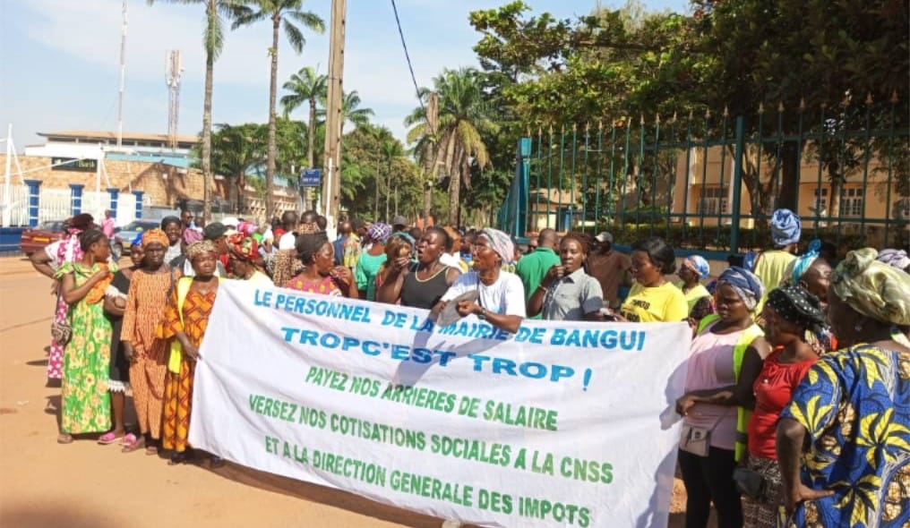 Centrafrique: Suspension de la grève du personnel de la Mairie de Bangui