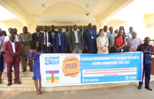 Centrafrique : L’ONG Plan International présente sa nouvelle réponse humanitaire en faveur des filles