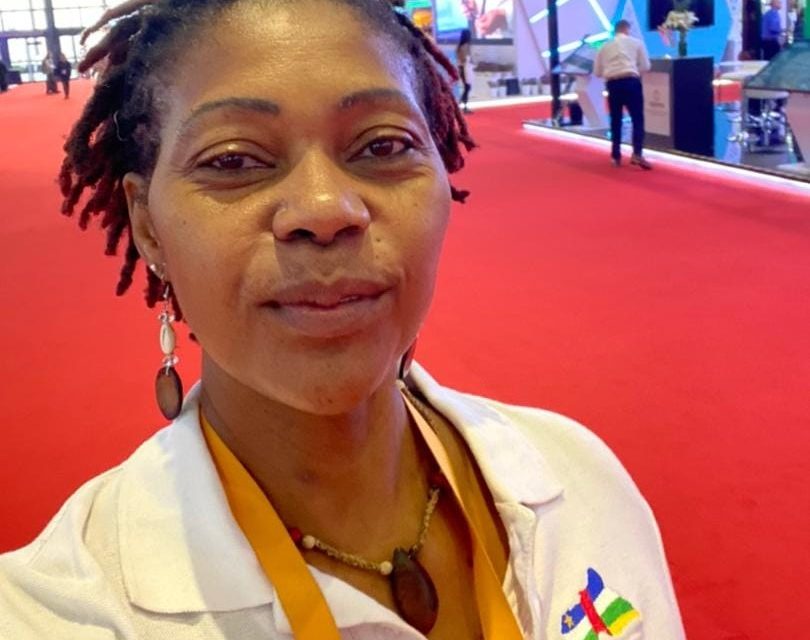 Centrafrique : Fin de la 6e édition de CIIE à Shanghai, Marlène Gervil Yambala du Getex rentre à Bangui avec plusieurs recommandations