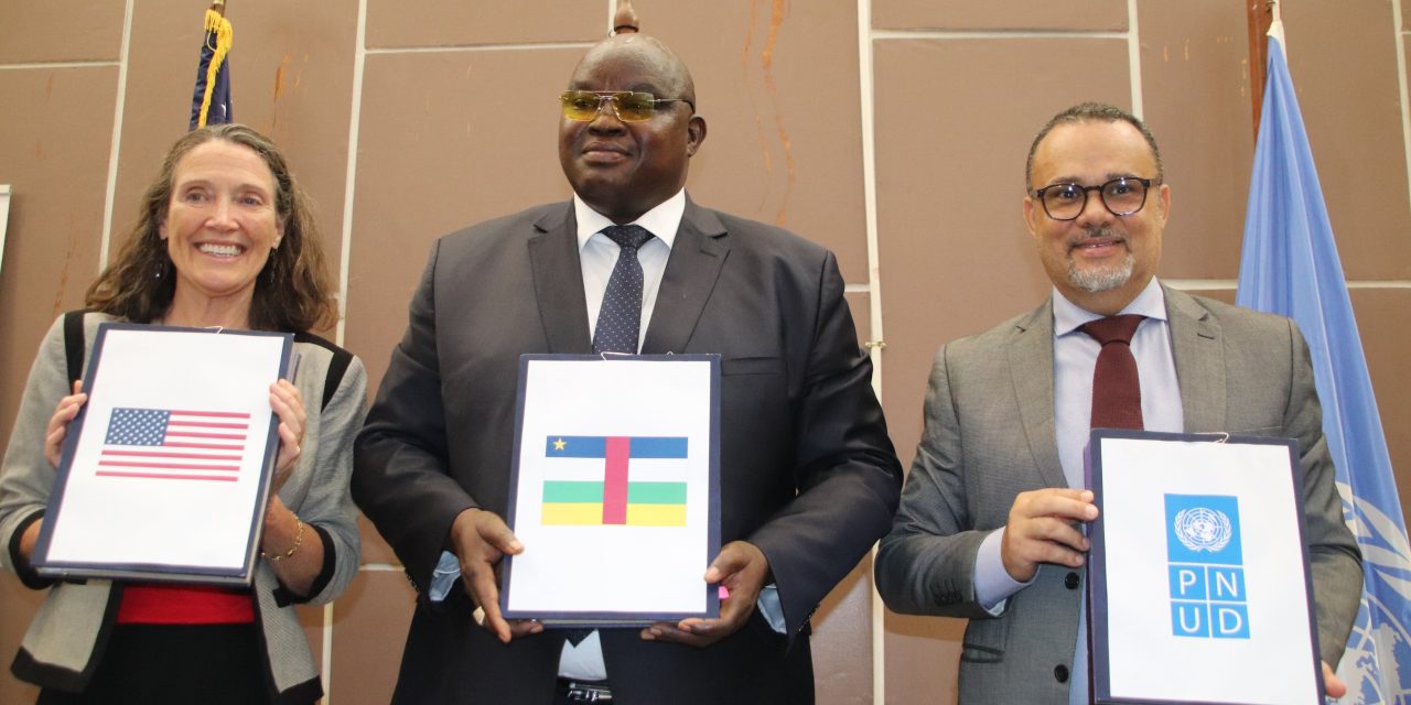 Centrafrique : Près de 3 milliards de FCFA du département d’Etat américain pour le fonctionnement de la CPS