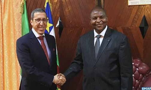 Centrafrique : Visite de l’Ambassadeur Omar HILALE à Bangui