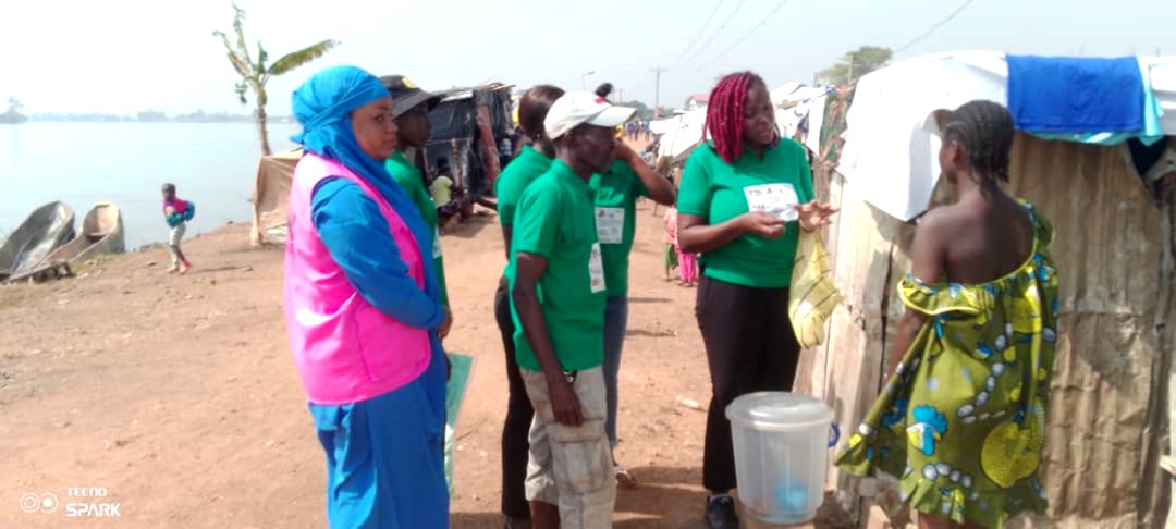 Centrafrique : FAFECA assiste les sinistrés des inondations avec des désinfectants