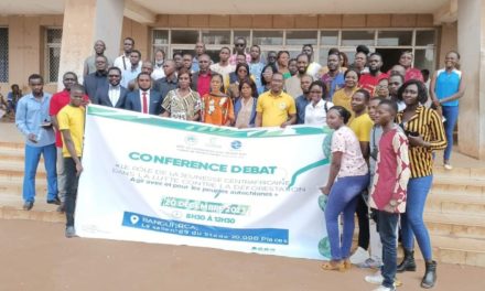 Centrafrique : Une conférence débat sur le rôle de la jeunesse et des médias dans la lutte contre la déforestation