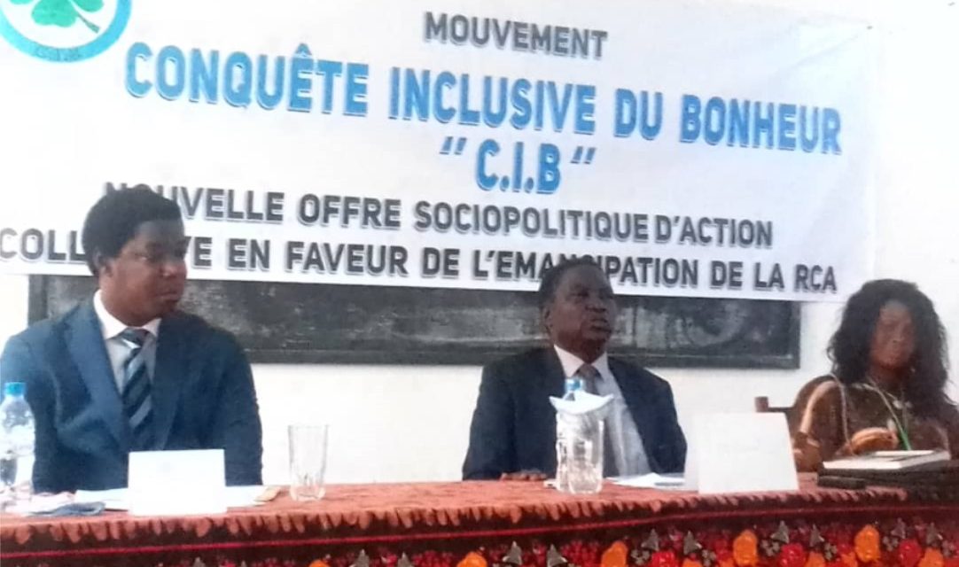 Centrafrique : la Conquête Inclusive du Bonheur vient s’ajouter à la liste des partis politiques