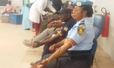 Centrafrique : plus de cinq cent éléments de l’UNPOL et des FSI de la Minusca donnent leurs sangs pour sauver des vies