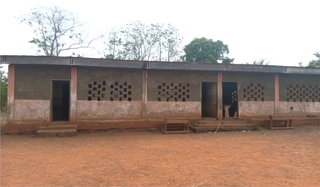 Centrafrique : Dégradation très avancée de l&rsquo;école mixte de Sabongo proche de Bangui